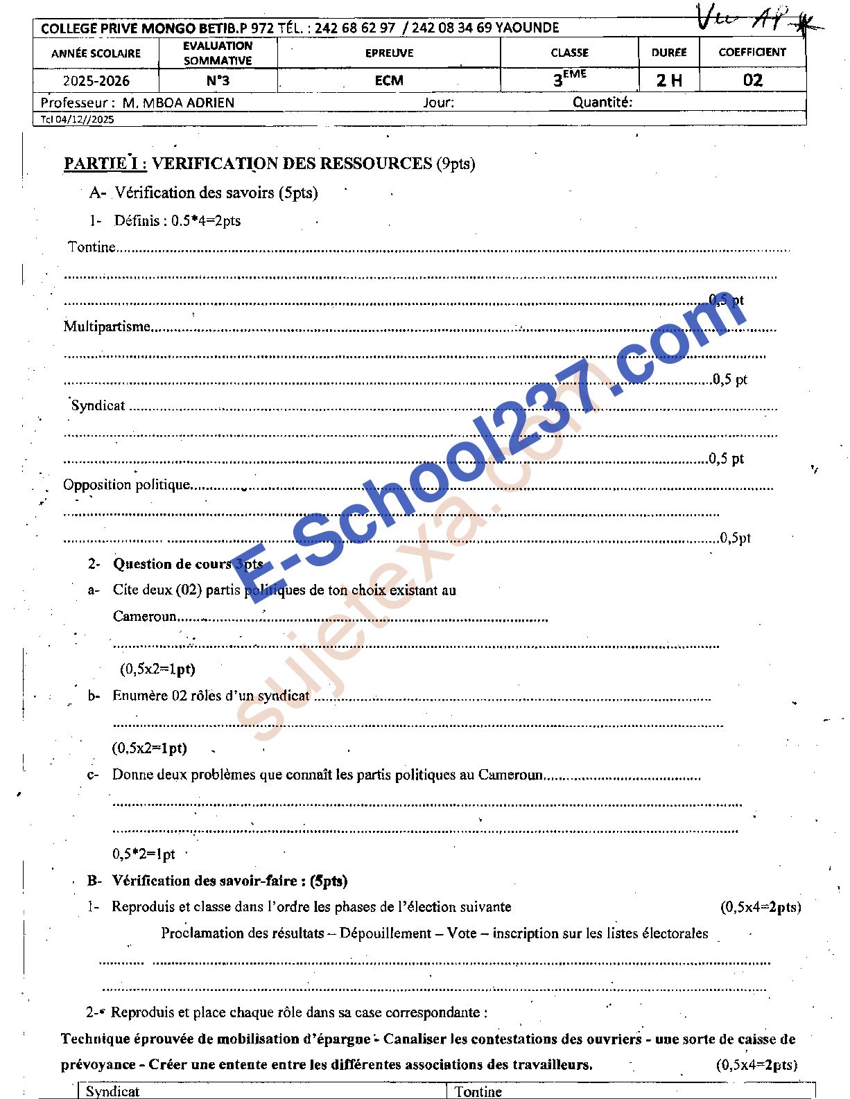 3ème Eval 3 ECM 2025-2026 MONGO BETSI